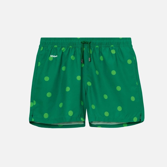 Nikben Green Dot Swim Shorts Men’s XL - Picture 1 of 10